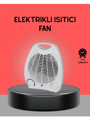 ® Mini Elektrikli Isıtıcı 2000W – Termostatlı Fanlı Isıtma, Taşınabilir Tasarım
