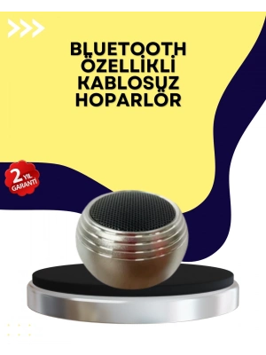 ® Mini Kablosuz Hoparlör Derin Bas TWS Bağlantı Şarjlı Model