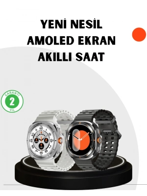 ® Modern Akıllı Saat Kablosuz Şarj Sosyal Medya Bildirimli
