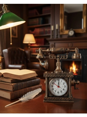 ® Modern Tasarımlı Çalar Saat Dekoratif ve İşlevsel Masa Saati