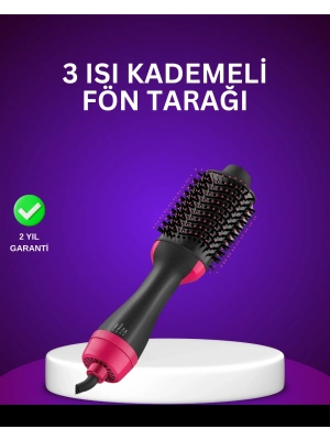 ® Negatif İyon Teknolojili Saç Kurutma ve Şekillendirme Fırçası