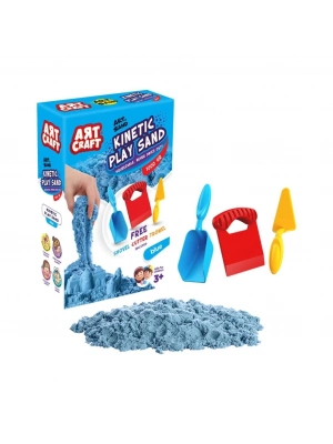 ® 03691 AKSESUARLI MAVİ KİNETİK OYUN KUMU 1000 GR