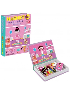 ® 1499 DıyToy, Magnet Kıyafet Giydirme Oyunu / +3 yaş