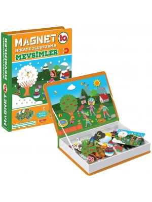 ® 1505 DıyToy, Magnet Hikaye Oluşturma - Mevsimler / +3 yaş