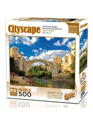 ®  Old Mostar Bridge Bosna-Hersek Puzzle 500 Parça