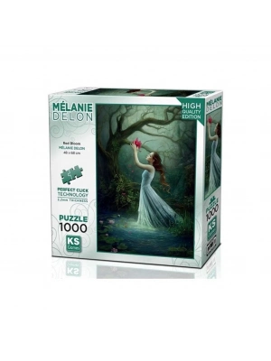 ®  Red Bloom Puzzle 1000 Parça 20682