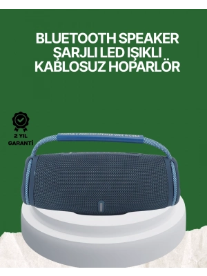 ® Net Stereo Ses Sunan IPX5 Su Geçirmez Bluetooth Hoparlör