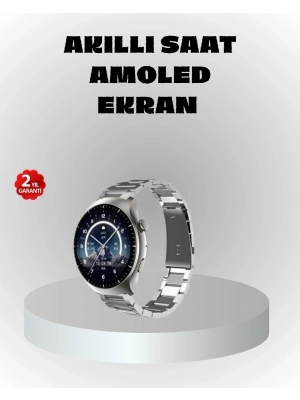 ® NFC Destekli Akıllı Saat – Kablosuz Şarj & Sesli Arama Özelliği