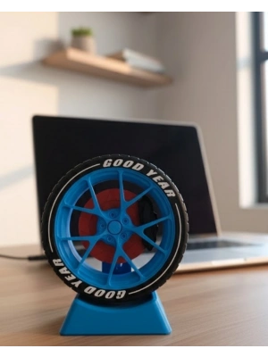 ® Ofis ve Home Office İçin Jant Temalı Dekoratif Obje