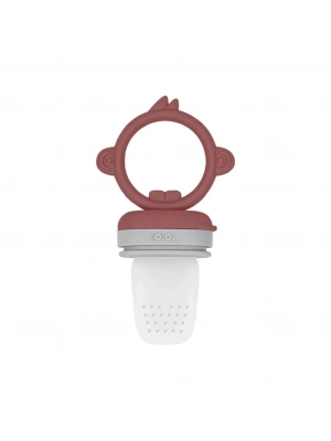 ®   Silikon Püre Meyve Sebze Emziği Velvet Rose / Powder Grey