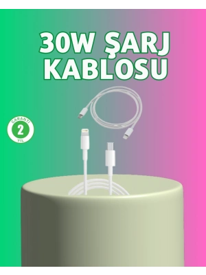 ® Orijinal Kalite 30W Type-C Lightning Hızlı Şarj Kablosu – 1.2m Dayanıklı