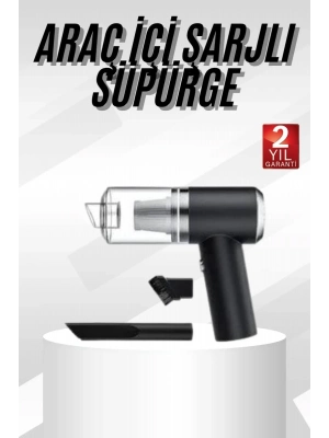 ® Oto Araç Ev Taşınabilir El Tipi Süpürge Mini Araç Süpürgesi Vakumlu