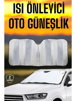® Oto Güneşlik Isı Önleyici Tüm Araçlara Uyumlu UV Işınlarına Karşı