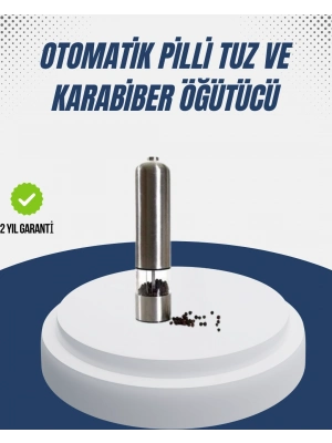 ® Otomatik Baharat Değirmeni Paslanmaz Gövde Ergonomik Tasarım