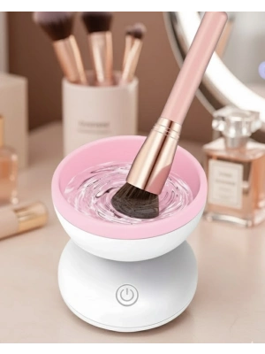 ® Otomatik Makyaj Fırçası Temizleyici USB Destekli Taşınabilir Cihaz