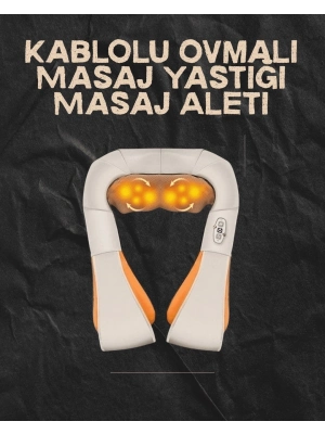® Ovmalı Isıtmalı Elektrikli Masaj Aleti – Boyun, Sırt, Bel, Omuz ve Bacak İçin Profesyonel Masaj Aleti