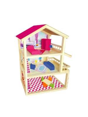 ® Oyuncak Ahşap Ev Seti