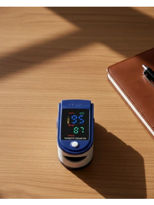 ® Parmak Tipi Pulse Oksimetre Hassas Ölçüm Taşınabilir Sağlık Cihazı