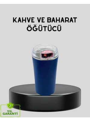 ® Paslanmaz Çelik Kahve ve Baharat Öğütücü – Otomatik Mekanizma