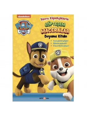 Köpteşem Maceralar Boyama Kitabı