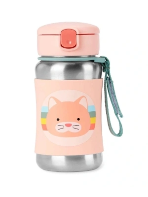 ®   Zoo Pipetli Paslanmaz Çelik Suluk 350 ml Kedi