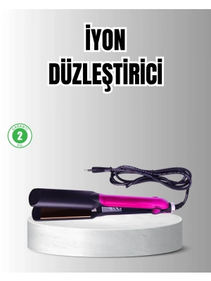 ® Profesyonel İyon Teknolojili Saç Düzleştirici – 220°C Hızlı Isınma ve LED Ekranlı Tasarım