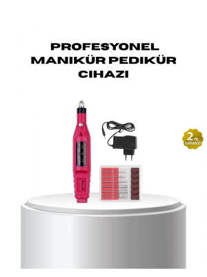 ® Profesyonel Tırnak Matkap Makinesi – USB Şarjlı, Ayarlanabilir Hız, Düşük Titreşimli ve Sessiz Çalışma