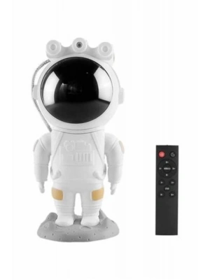 ® Projeksiyon Astronot Lamba Speaker Sevimli Astronot Bluetooth Hoparlör