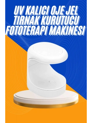 ® Protez Tırnak Kurutucu Kalıcı Oje Led Oje Kurutucu UV Işınlı Taşınabilir