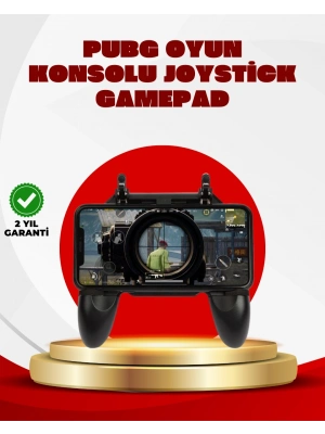 ® PUBG Mobile Uyumlu Joystick ve Parmak Tetikli Oyun Gamepadi