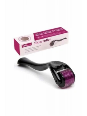 ® Saç Çıkarma Tarağı Dermaroller 540 Iğneli Roller 1 Mm Iğne Cilt Yüz Yenileme Bakım Seti