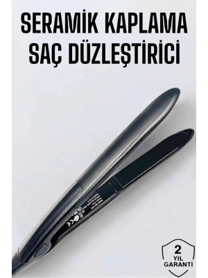 ® Saç Düzleştirici Led Ekranlı Isı Ayarlı Seramik Kaplama Profesyonel