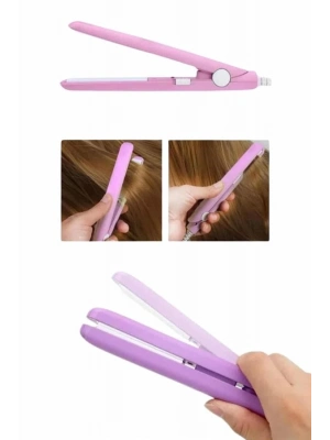 ® Saç Düzleştirici Pürüzsüz Parlaklık Seyahat Tipi Taşınabilir Seramik Kaplama