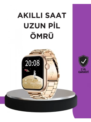 ® Sağlık Takipli Akıllı Saat 117 Spor Modlu AMOLED Ekran