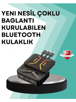 ® Type-C Girişli Bluetooth Kulaklık – Uzun Bekleme Süresi