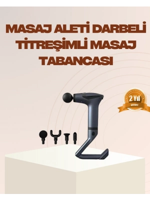 ® Şarjlı Taşınabilir 3in1 Titreşimli Masaj Aleti Esneme Bantlı