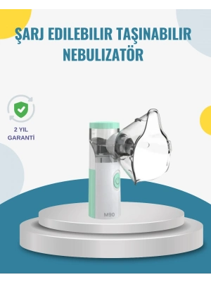 ® Şarjlı Taşınabilir Ultrasonik Nebulizatör Ultra Sessiz