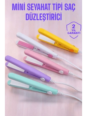 ® Seramik Kaplama Taşınabilir Mini Saç Düzleştirici Seyahat Dostu Tasarım