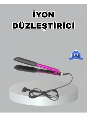 ® Seramik Plakalı Saç Düzleştirici – Plaka Kilitli ve Elektriklenme Önleyici