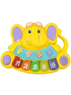 ® Sesli ve Işıklı Piyanolu Fil