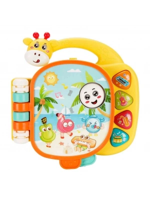 ® Sesli ve Işıklı Zürafa Figürlü Müzik Kitabı