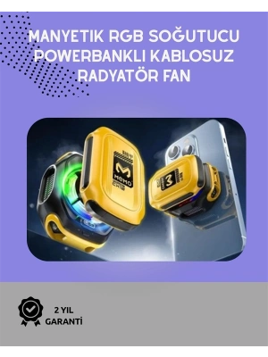 ® Sessiz Çalışan Yarı İletken Telefon Soğutucu | iOS ve Android Uyumlu | 10W Güç