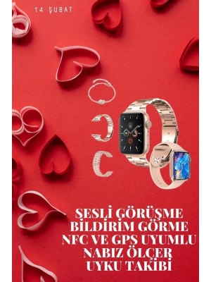 ® Sevgiliye Özel Yeni Nesil Akıllı Saat Çiftlere Özel Kampanya Çift Saatleri