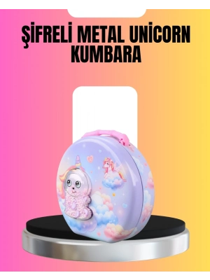 ® Şifreli Mini Çocuk Kasası Metal Gövde Güvenli Saklama