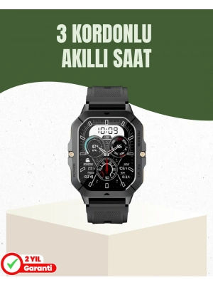 ® Şık ve Hafif Akıllı Saat Spor ve Günlük Kullanım