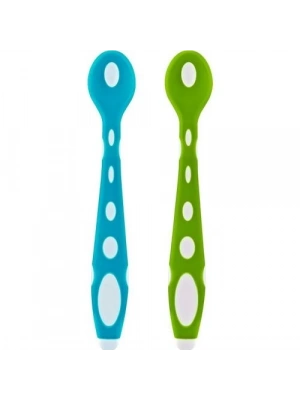 ®  Silikon Mama Kaşığı 563 Mavi Yeşil