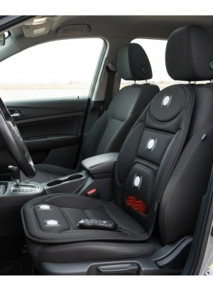 ® Sırt ve Bel İçin Isıtmalı Masaj Minderi Çok Bölgeli Tasarım