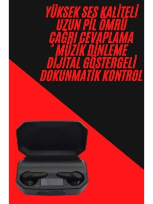 ® Siyah Profesyonel Gaming Kulaklık HD Mikrofonlu Çağrı Cevaplayabilen