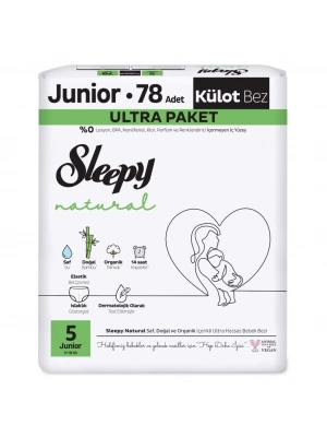 ®   Natural Külot Bez Ultra Paket 5 Beden 11-18 Kg 78 Adet