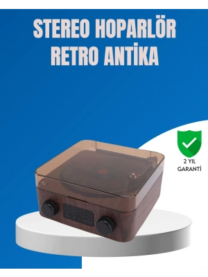 ® Stereo Bluetooth Hoparlör – Gece Lambalı ve Saat Göstergeli